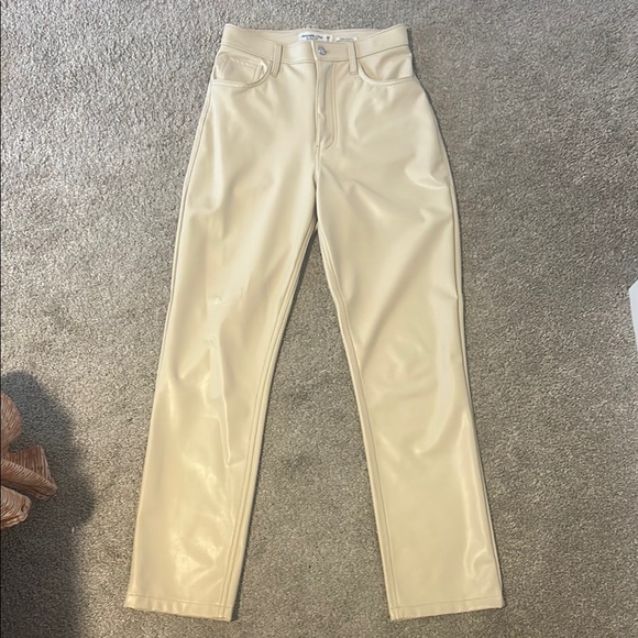 Abercrombie & Fitch Pants - Abercrombie leather pants